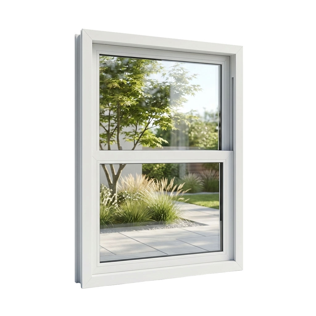 Single Hung Vertical Sliding uPVC Windows