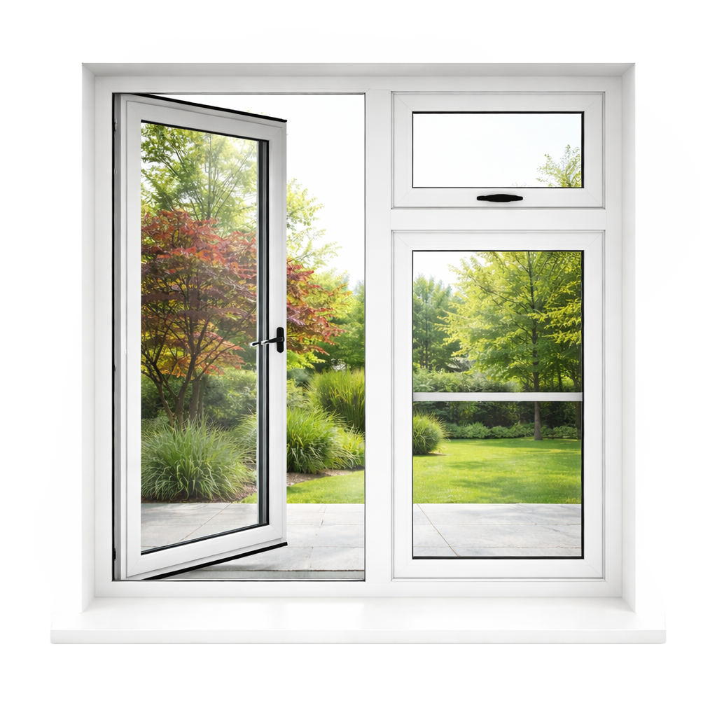 Combination & Custom-Sized uPVC Windows