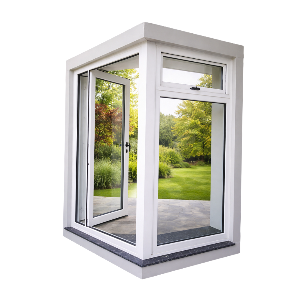 L-Window Corner & Bay uPVC Windows