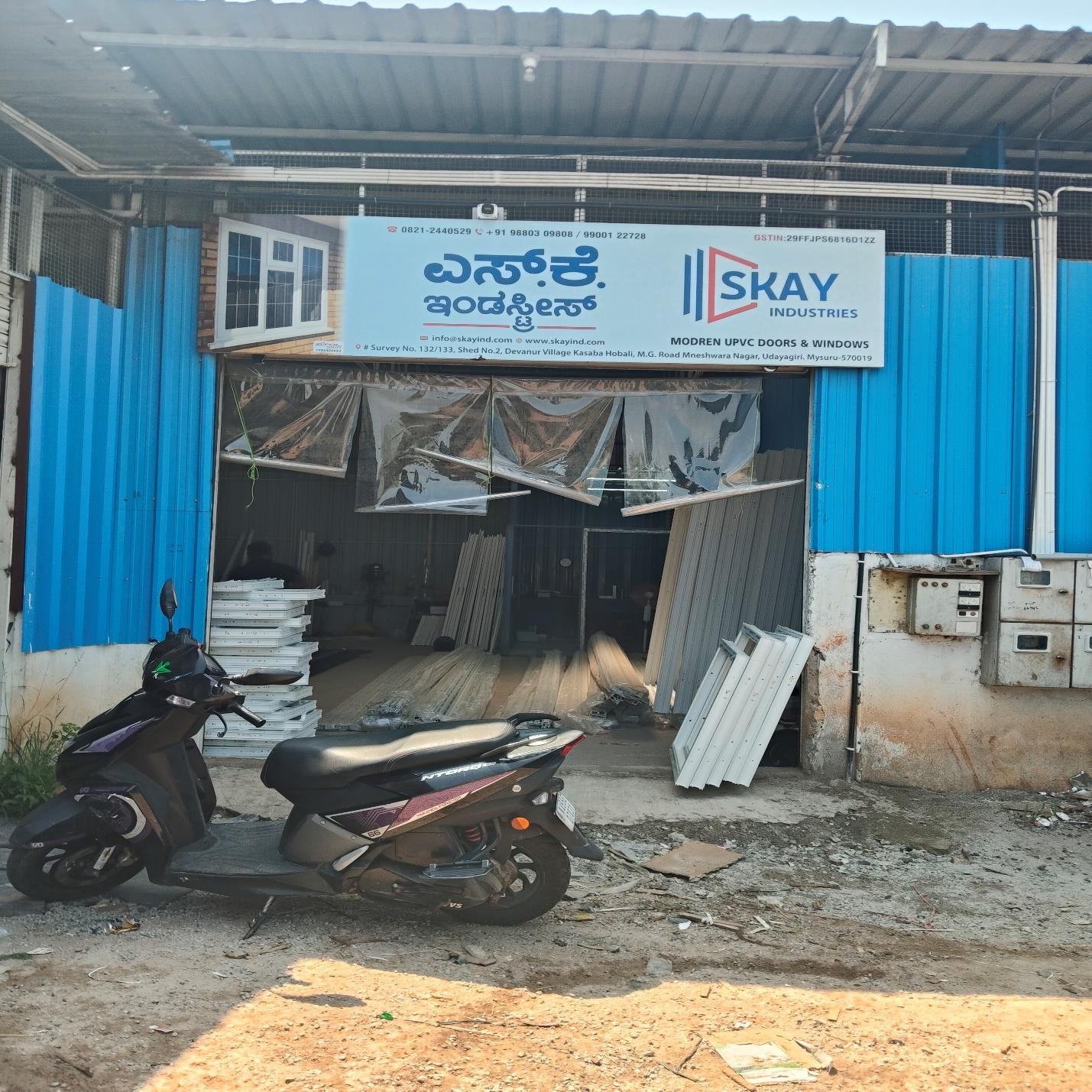 SKAY Industries Workshop Frontage and Manufacturing Unit in Mysuru